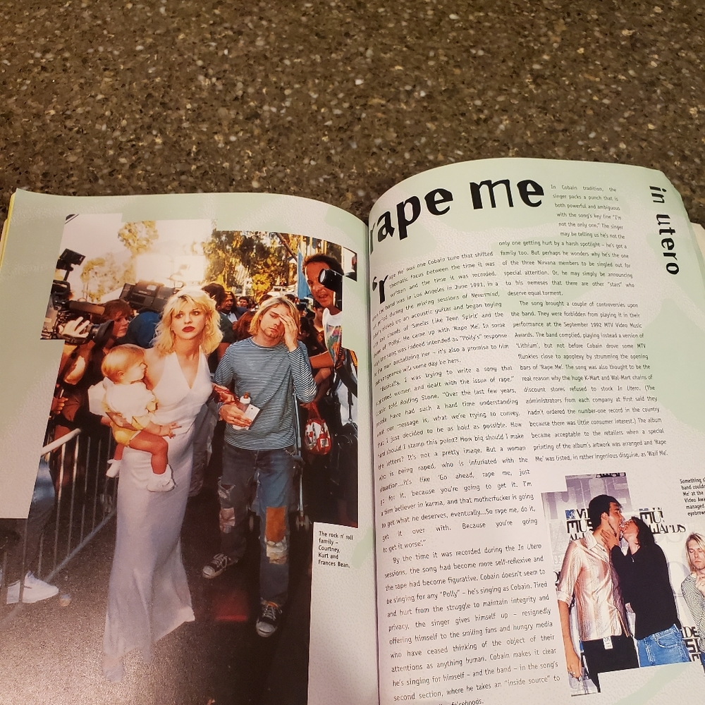 **SOLD** Vintage Nirvana Book (1996) - Picture 5 of 6
